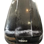 After Spray Thule roof box plastic welding repair