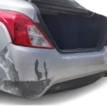 After repairs of plastic bumper