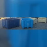 After Industrial crates, bulk bin, fruit bin, agricultural pallet bin repairs after the plastic welding Cape Town