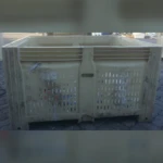 After Industrial crates, bulk bin, fruit bin, agricultural pallet bin repairs plastic welding after