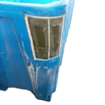 After industrial and agricultural Jumbo bin, bulk wheelie bin plastic welding repair cape town